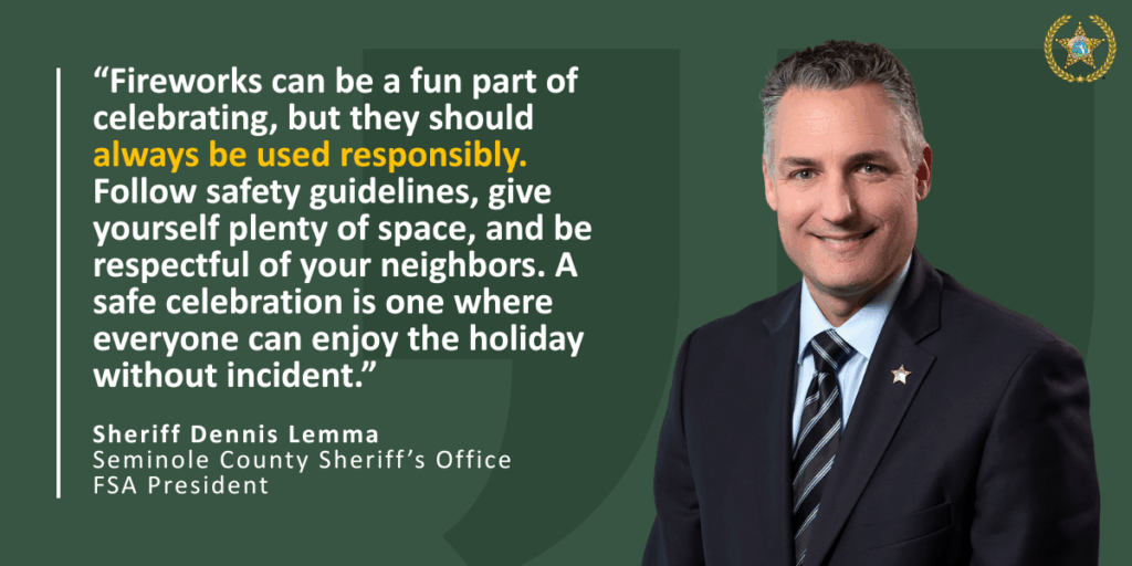 Fireworks Safety | Florida Sheriffs Association