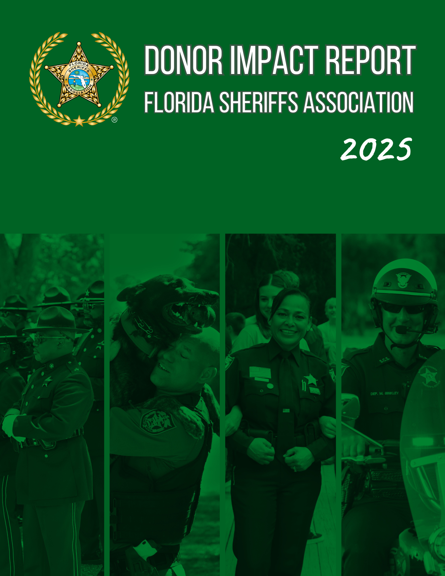 2025 Donor Impact Report cover