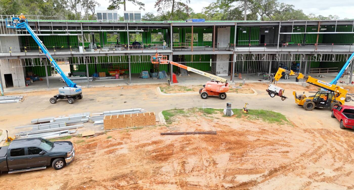 YLC construction progress