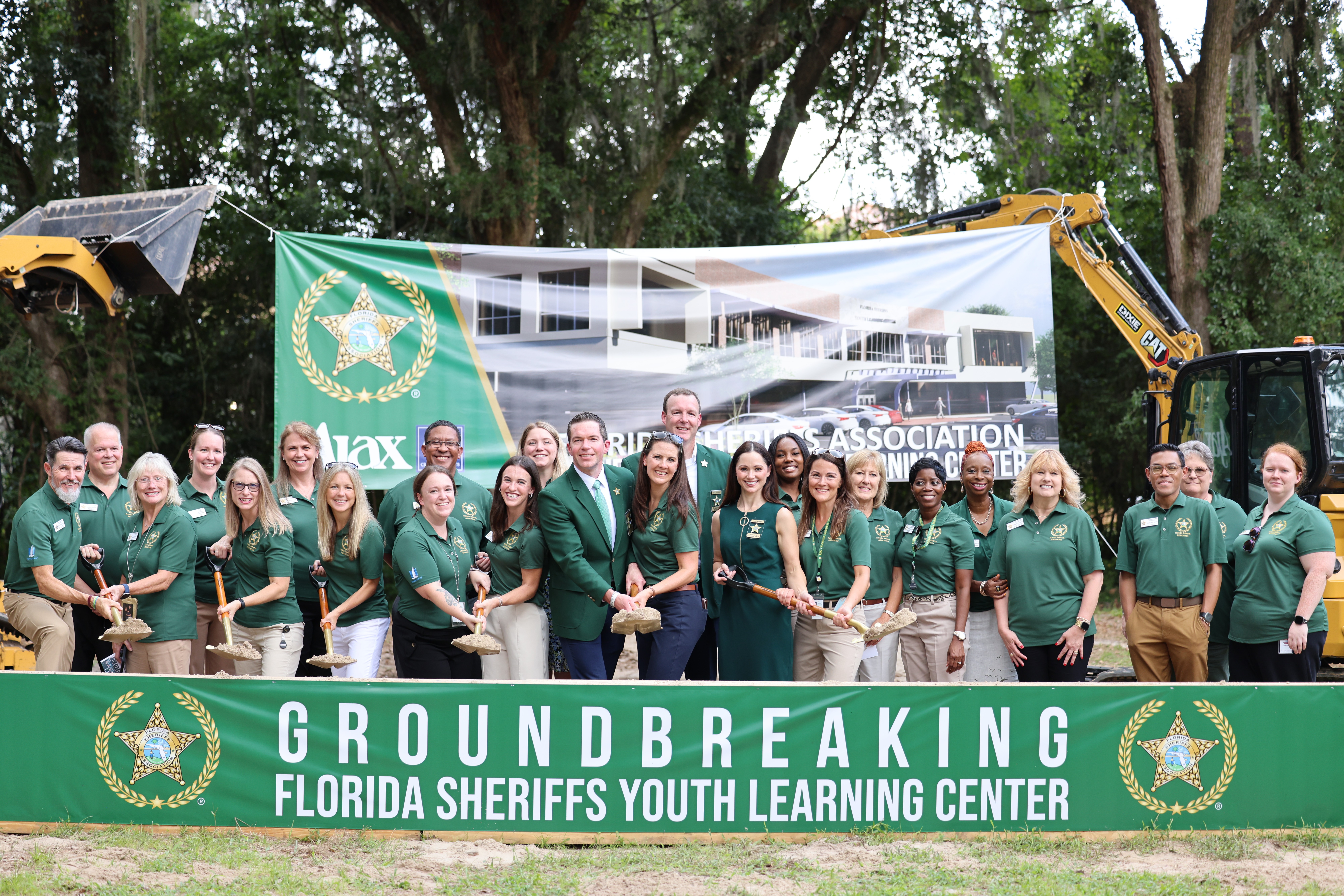 FSA Staff Celebrates the Groundbreaking of the Youth Learning Center